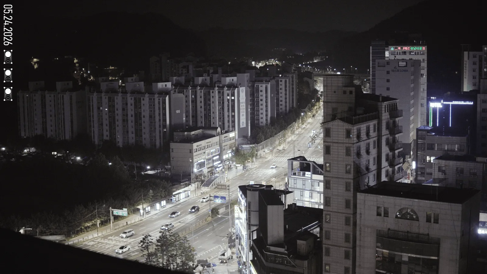 A calm city